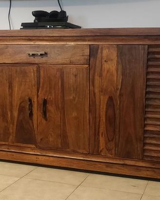 Credenza Etnica in Legno Massello di teak