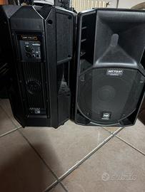 Coppia RCF ART 712-A MK4 + 2 stativi
