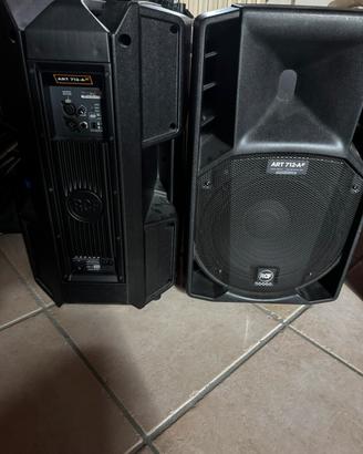 Coppia RCF ART 712-A MK4 + 2 stativi