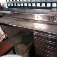 BANCO PIZZA IN ACCIAO INOX