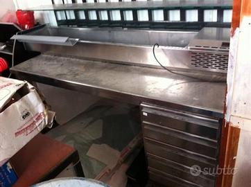 BANCO PIZZA IN ACCIAO INOX