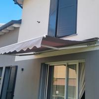 Tenda da esterno motorizzata 3x3m grigia