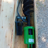 Trivella idraulica per miniescavatore