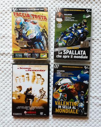 Set 4 DVD Moto GP  Valentino Rossi