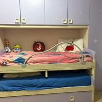 CAMERETTA A PONTE CON TRE LETTI BAMBINA