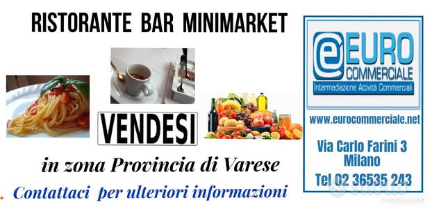 386/23 RISTORANTE BAR con licenza Minimarket