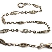 Splendida catena orologio fine 1800