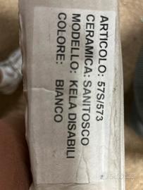 Copriwater disabili Kela bianco art 57S/573