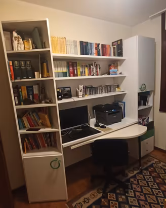Libreria scrivania studio cameretta