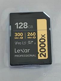 Lexar SDXC 128 gb