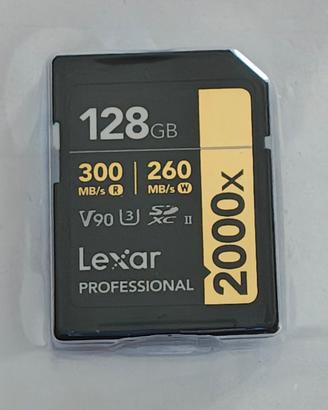 Lexar SDXC 128 gb