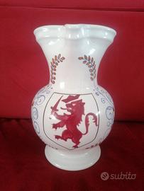 Brocca di ceramica di Faenza 1978.