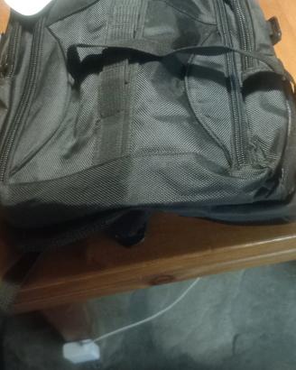 Zaino Angel nero multi tasche sport scuola origina