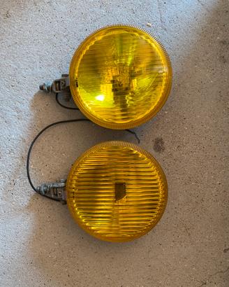 Luci fendinebbia gialle
