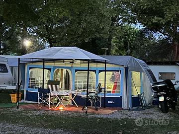 Roulotte completa + veranda