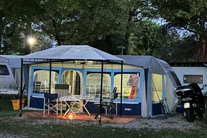 Roulotte completa + veranda