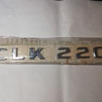 CLK 220 e CDI Scritte Originali Mercedes Nuove