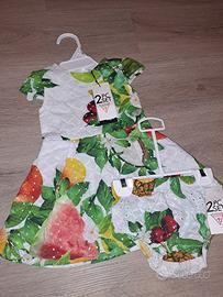 Completo Guess bambina 12 mesi Nuovo 