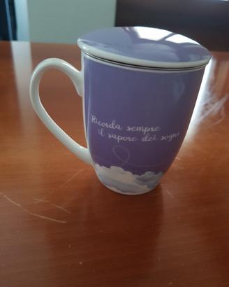 tazza per tisane con coperchio 