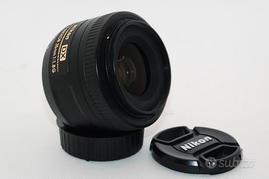 Nikon lente 35mm AF-S 1:1.8 f1.8 G DX obiettivo 