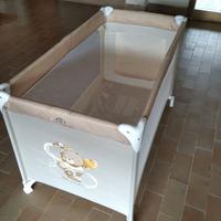 Lettino da campeggio completo di materasso