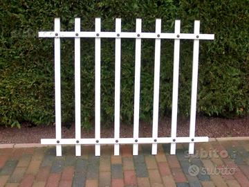 RECINZIONE RINGHIERA FERRO ZINCATO RIVESTITA  PVC