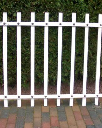 RECINZIONE RINGHIERA FERRO ZINCATO RIVESTITA  PVC