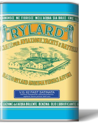 Vernice trasparente VG 62 Rylard Fast originale