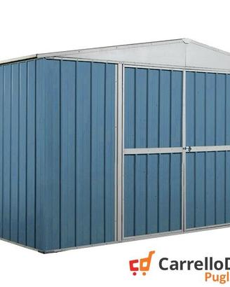 Box in lamiera di Acciaio 360x260cm 9mq blu