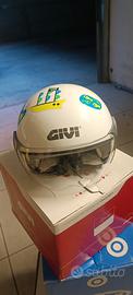 casco moto jet baby tg s 6/8 anni