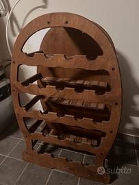 Cantinetta porta bottiglie vino da appoggio