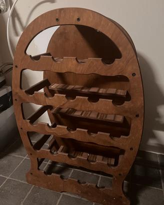 Cantinetta porta bottiglie vino da appoggio