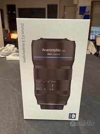 SIRUI 35mm Anamorfico 1.33x f2.8 attacco MFT