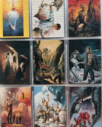 Boris Vallejo serie 4  set 90 cards 