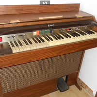 Pianola Organo Elettrico BONTEMPI 27 con spartiti