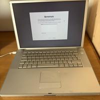 portatile Apple PowerBook G4 15” (2005)