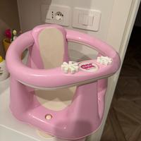 Tuffetto seggiolino bagno