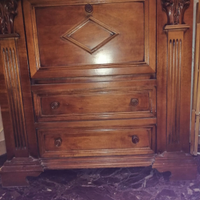 Mobile in legno porta TV televisore con cassetti
