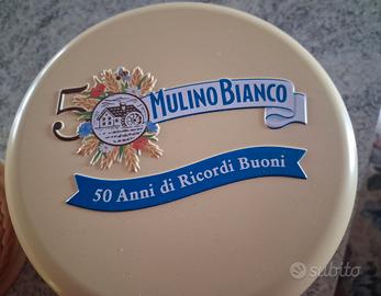biscottiera in latta MULINO BIANCO. nuova