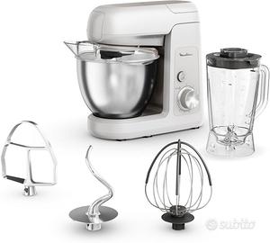 Planetaria Impastatrice Moulinex + Accessori 1100W