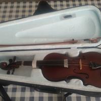 violino con custodia 