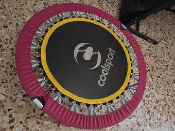 Coal sport trampolino elastico fitness fucsia 115 