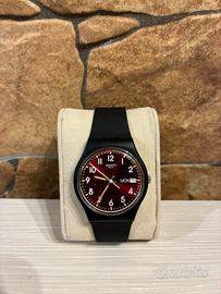 Orologio swatch - quadrante bordeaux