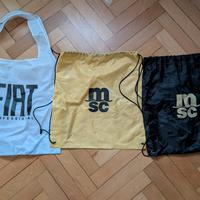 Zainetti a sacca e borsa