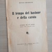 il tempo del bastone e la carota 