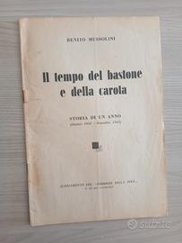il tempo del bastone e la carota 