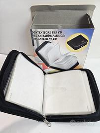 Contenitore Porta CD da 18 Posti - Nuovo + Scatola