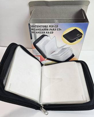 Contenitore Porta CD da 18 Posti - Nuovo + Scatola