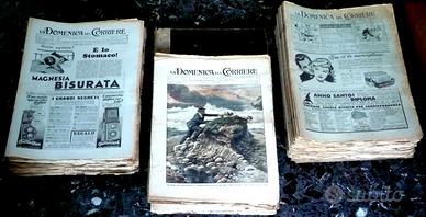 286 DOMENICA DEL CORRIERE lot 1908 1922-53 1933-34