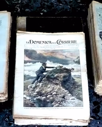 286 DOMENICA DEL CORRIERE lot 1908 1922-53 1933-34